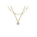 Here's the Skinny 2-Pack Necklaces |Clear/White