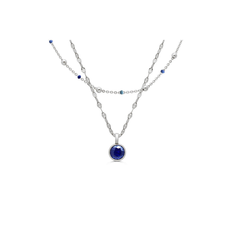 Here's the Skinny 2-Pack Necklaces | Bella Blues Silver