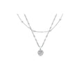 Here's the Skinny 2-Pack Necklaces | Clear Silver