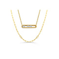 Rolling Tides Necklace | Gold