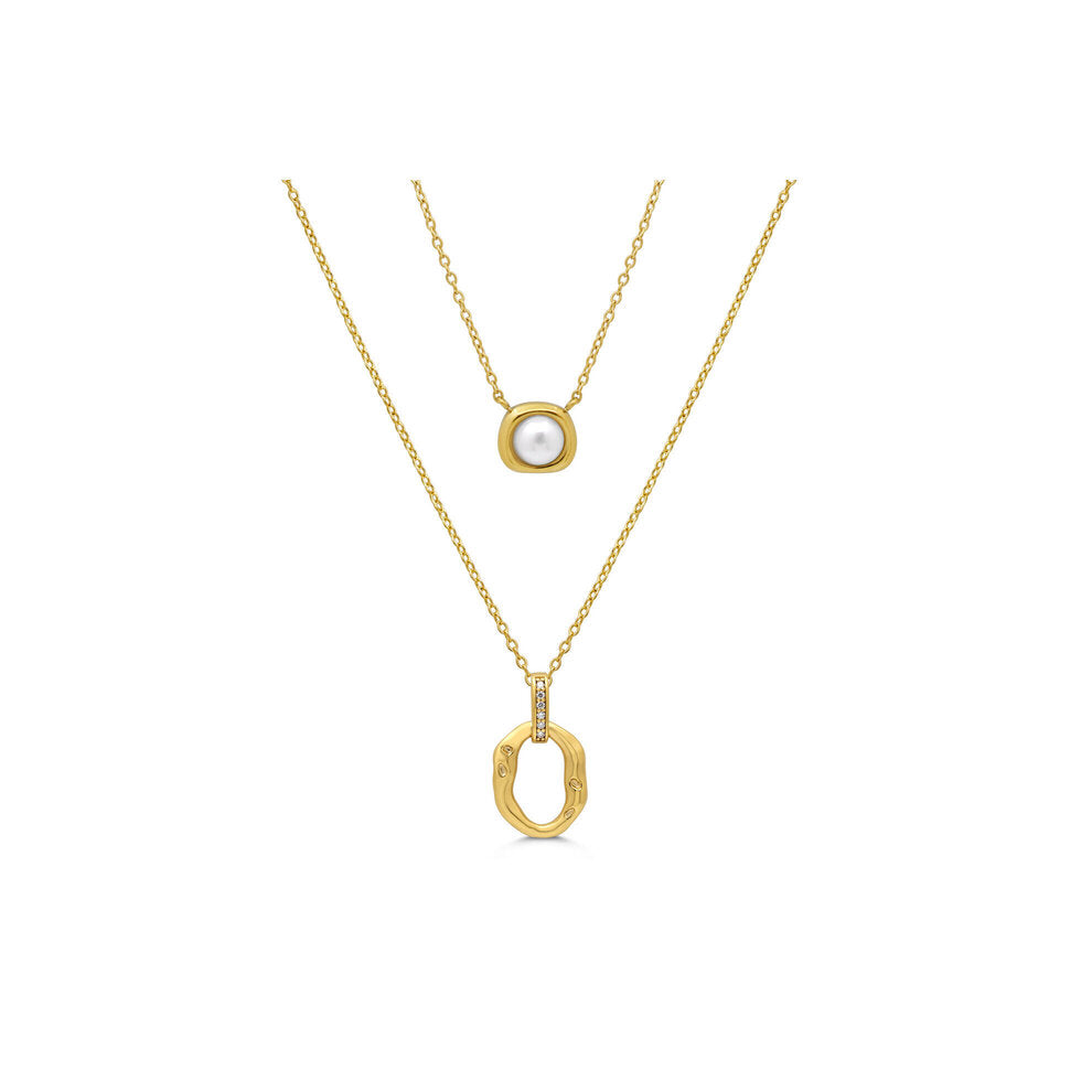 In A Pearl World Necklace | Gold