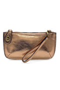 Mini Crossbody Wristlet Clutch | Liquid Metal
