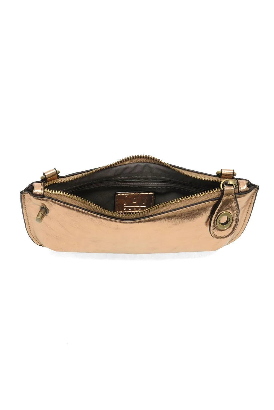 Mini Crossbody Wristlet Clutch | Liquid Metal