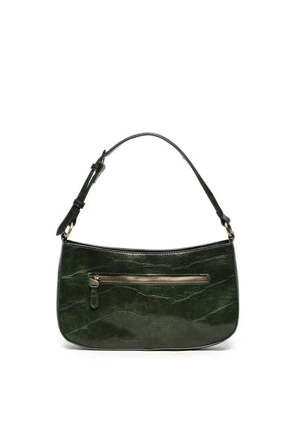 Erin Hobo Shoulder Bag | Faux Croc Leather