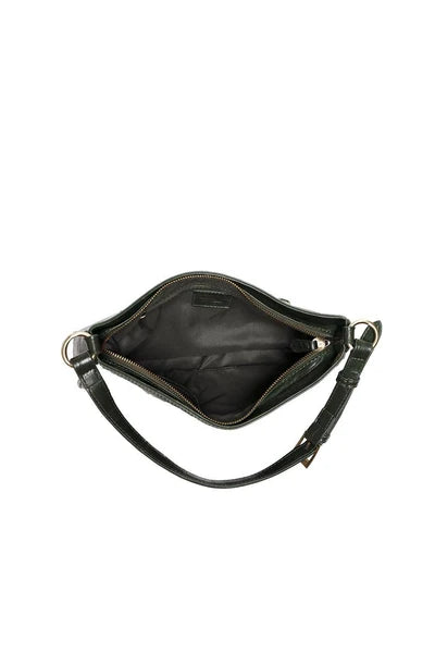 Erin Hobo Shoulder Bag | Faux Croc Leather