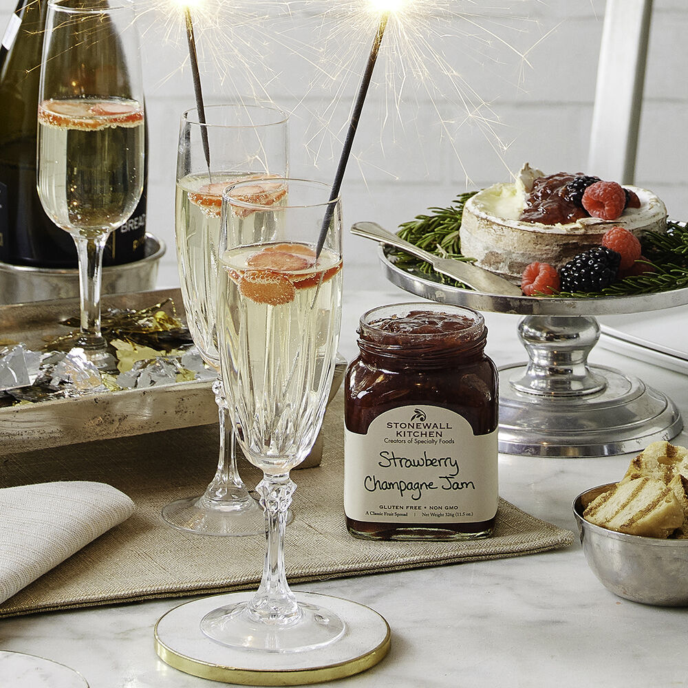 Strawberry Champagne Jam