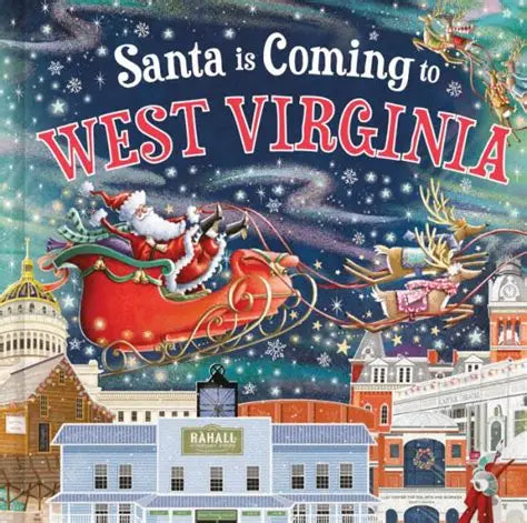 Santa is Coming to West Virginia Book