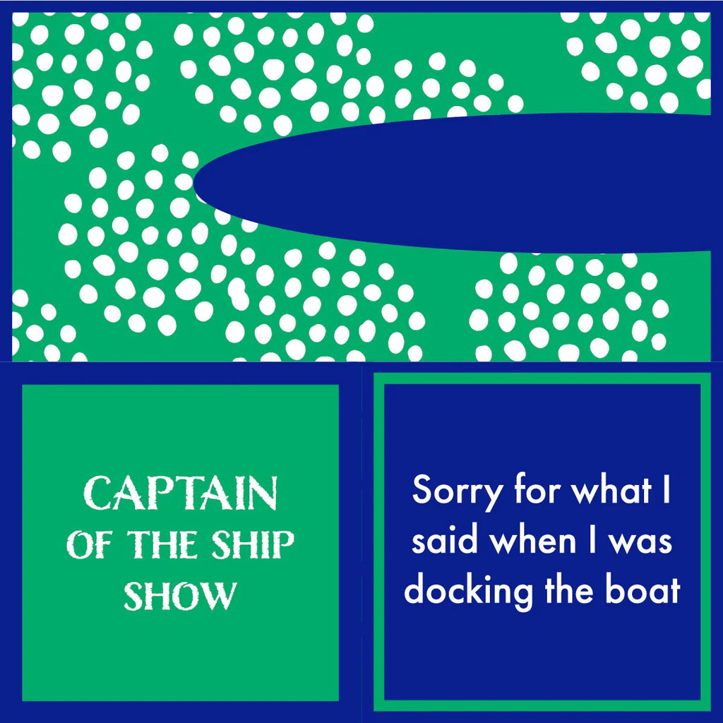 Ship Show Cocktail Napkin
