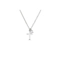 So Blessed Cross Necklace with Pearl
