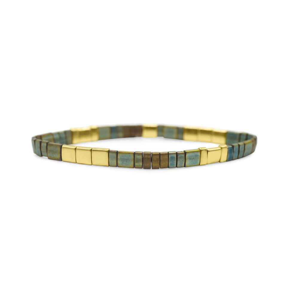 SURVIVOR | Morse Code Tila Bracelet