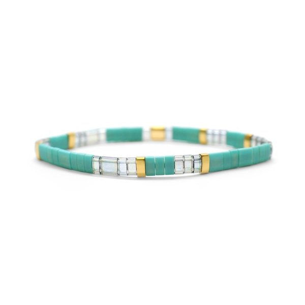 BLESSED | Morse Code Tila Bracelet