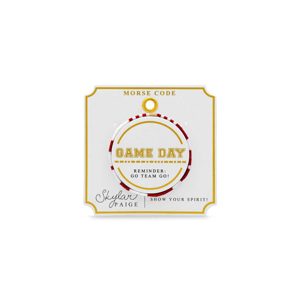 Game Day | White, Maroon