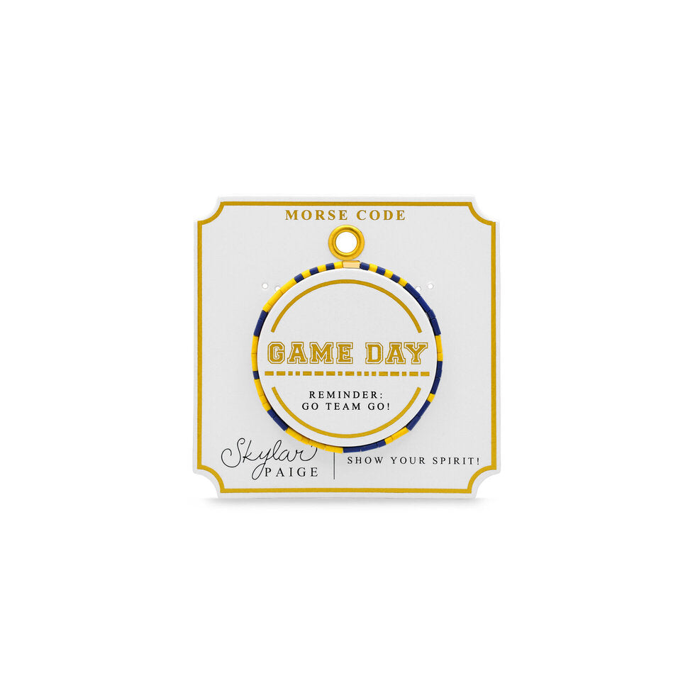 Game Day | Yellow, Navy