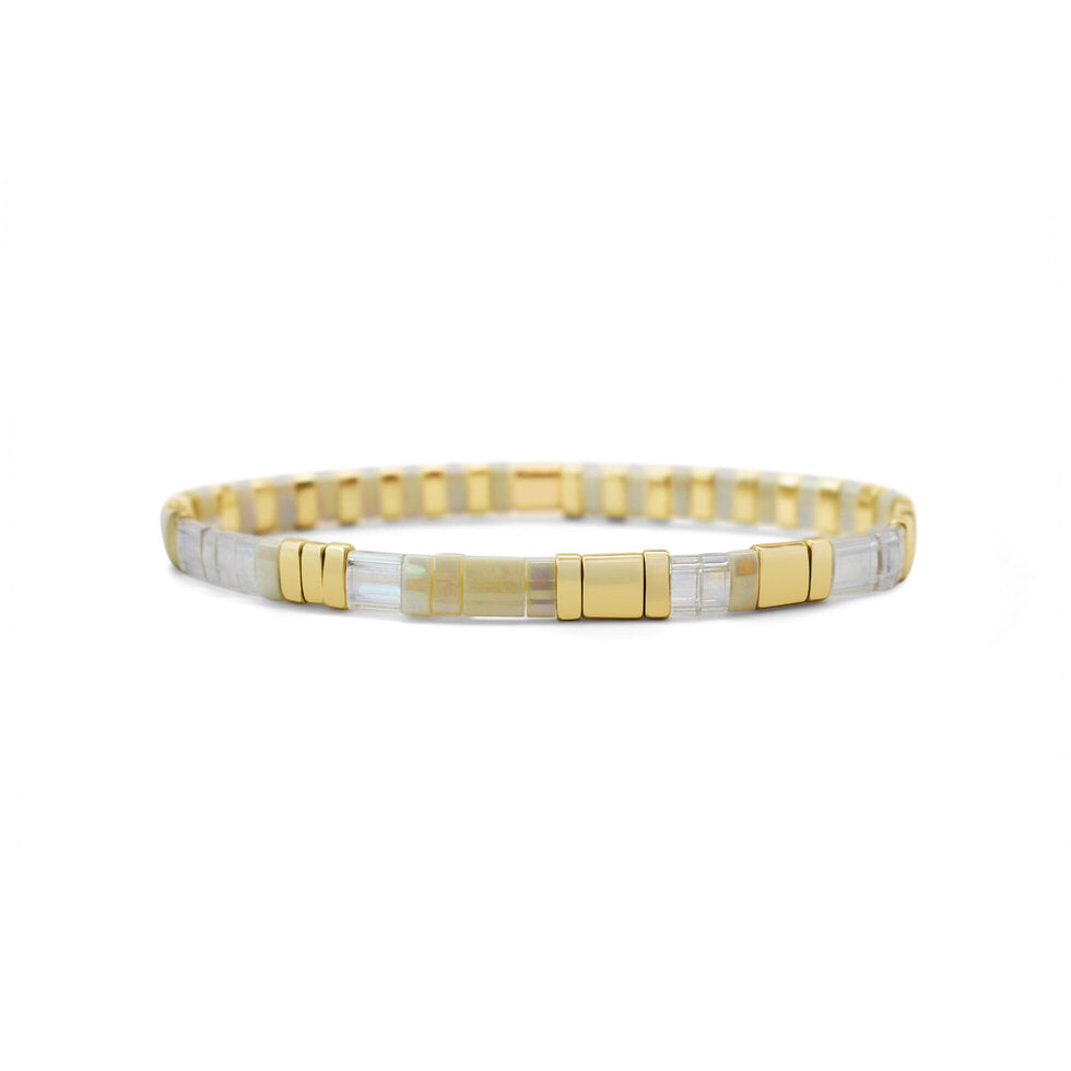 BEST FRIEND | Morse Code Tila Bracelet