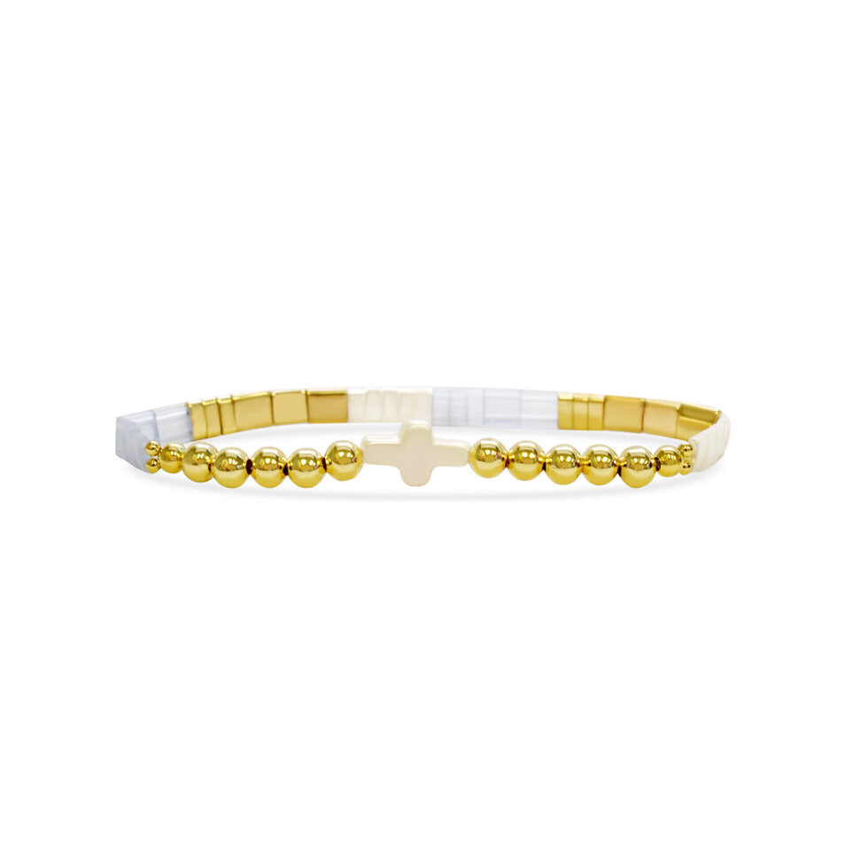 CORINTHIANS 5:7 | Heavenly Words Tila Bracelet