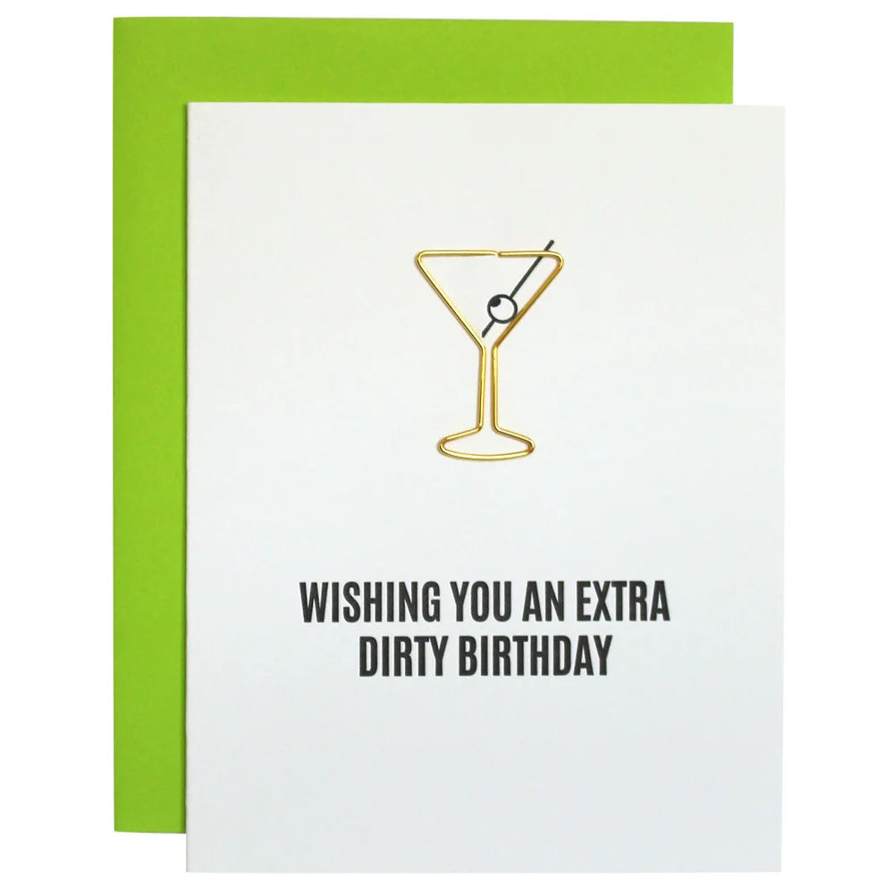 Extra Dirty Birthday | Paper Clip Card