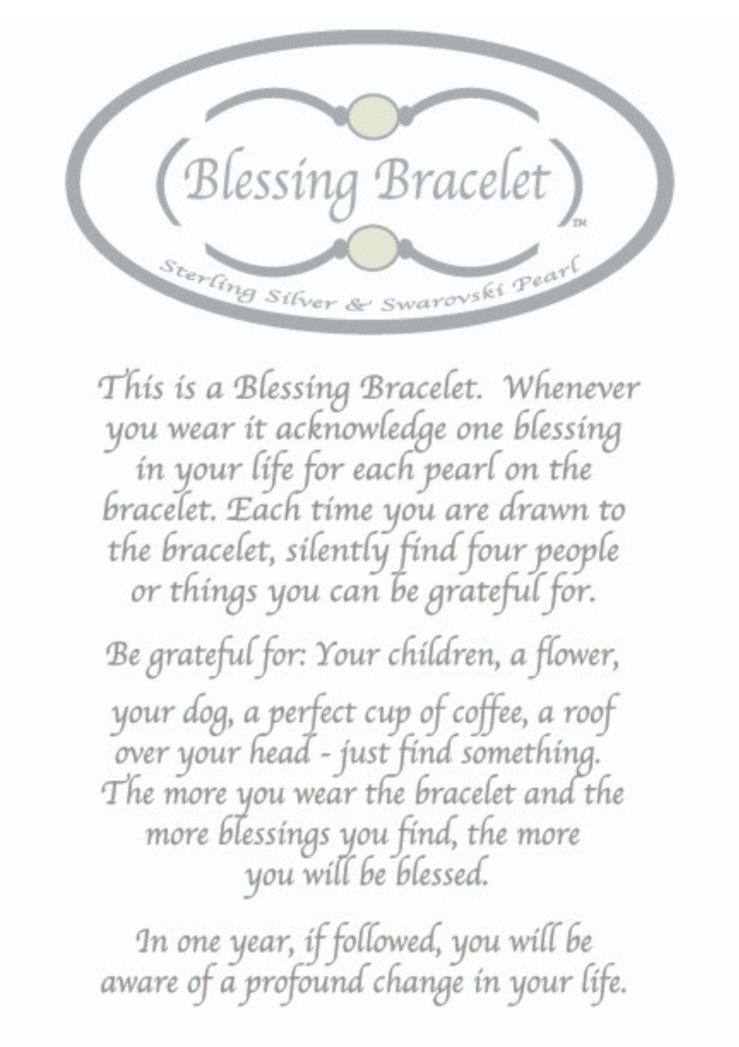 12mm White Blessing Bracelet with Gold Filled Tubes: S