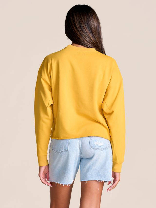 The Stadium Sequin Crewneck | West Virginia