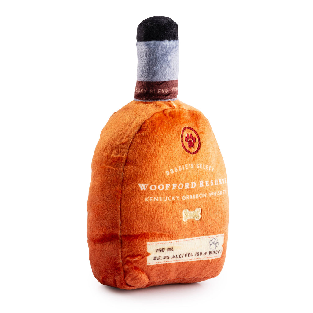 Woofford Reserve Bourbon | Plush Squeaker Dog Toy