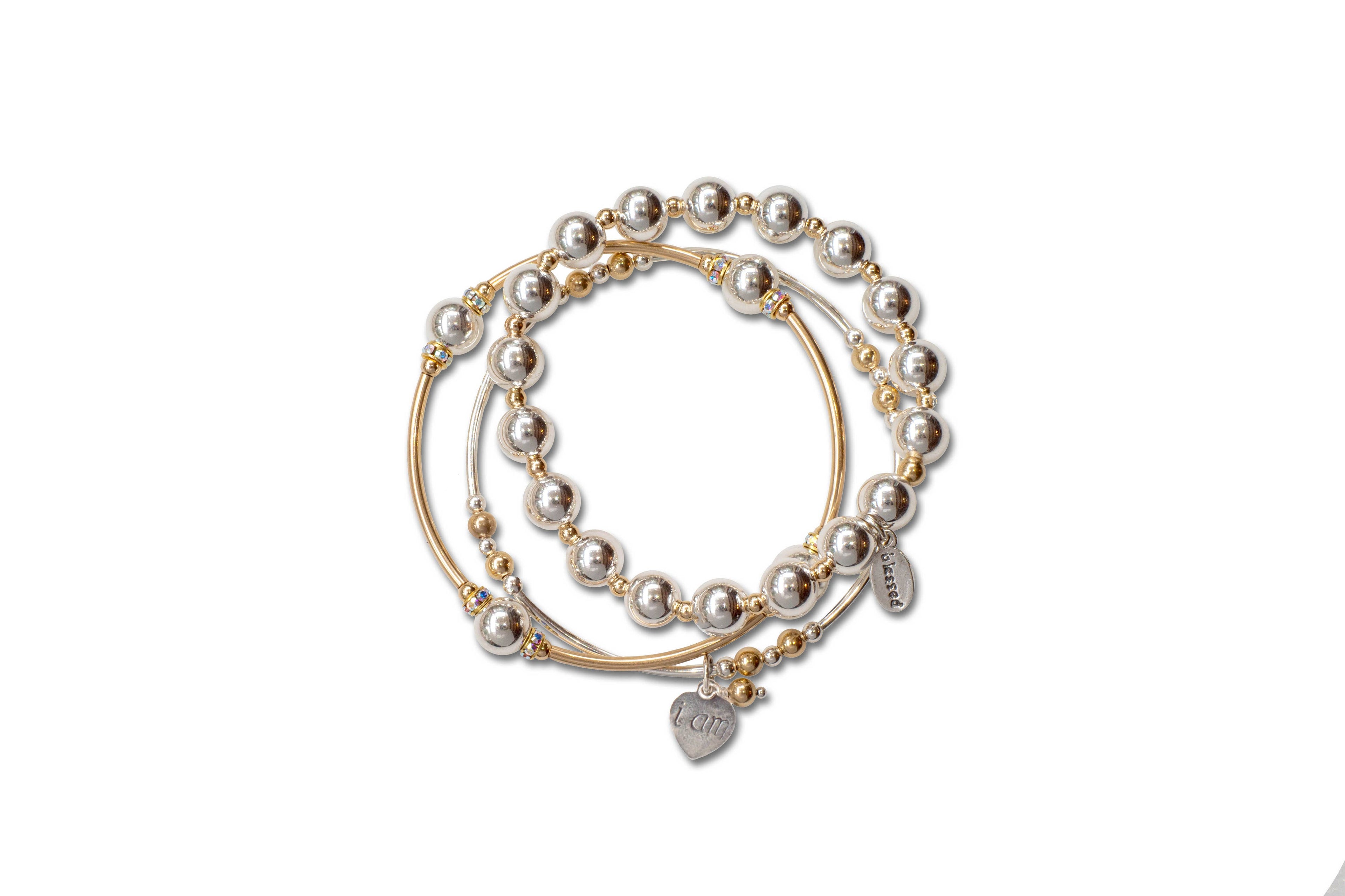 Count Your Blessings in Sterling Silver and Gold Filled: S