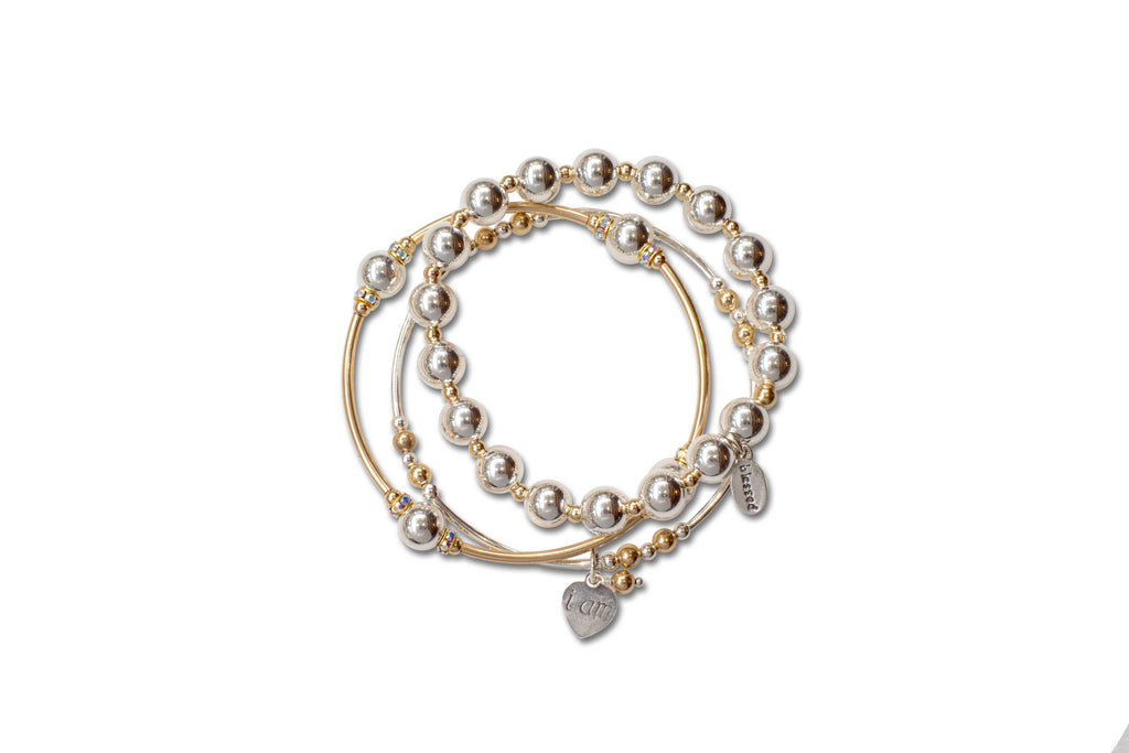 Count Your Blessings in Sterling Silver and Gold Filled: L