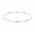 2mm Newport COTTON + Gold Filled Waterproof Bracelet: 7.0"