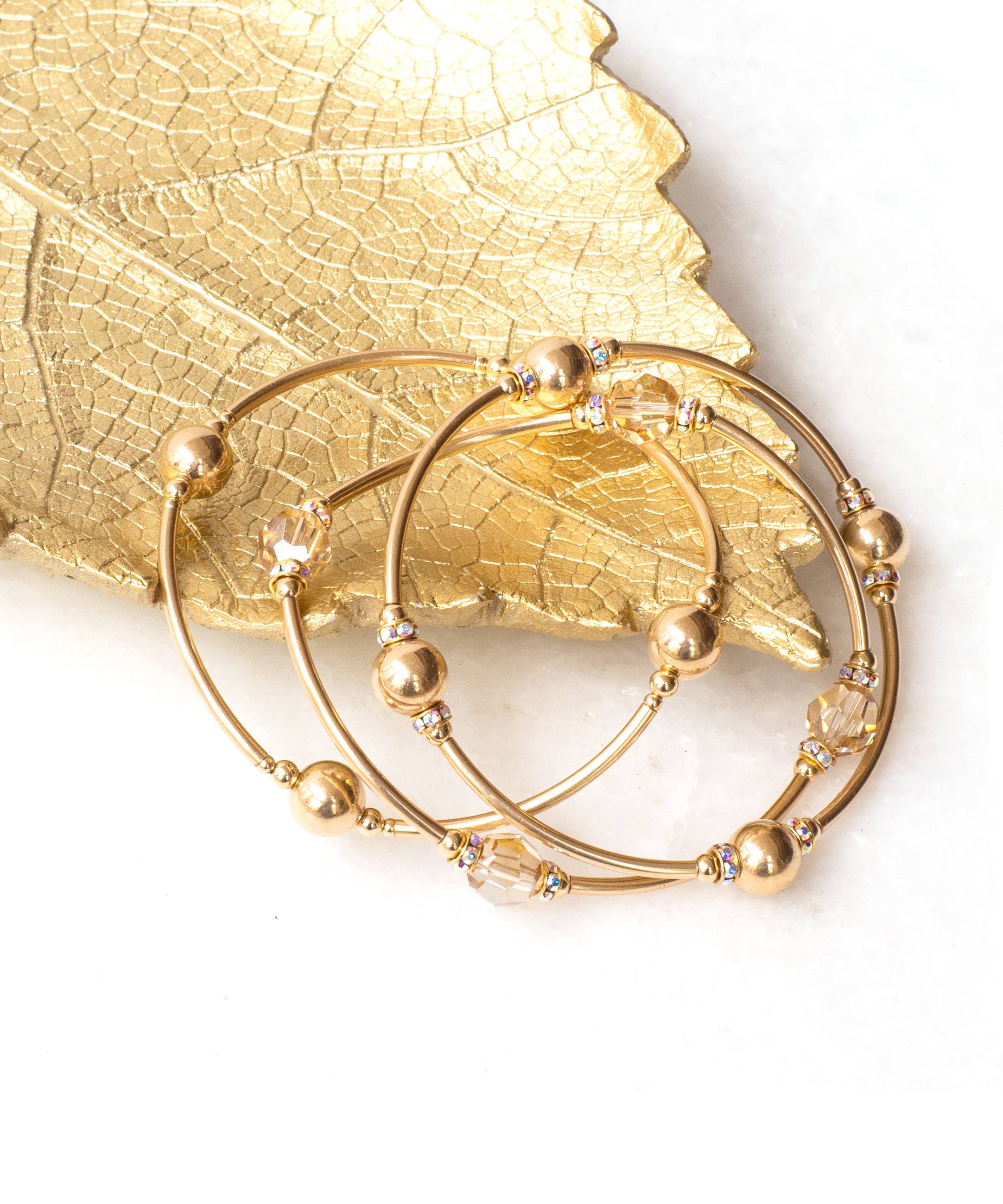 8mm Gold-Filled Blessing Bracelet: S
