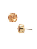 London Stud Earrings - ECM14BGLC: Beige