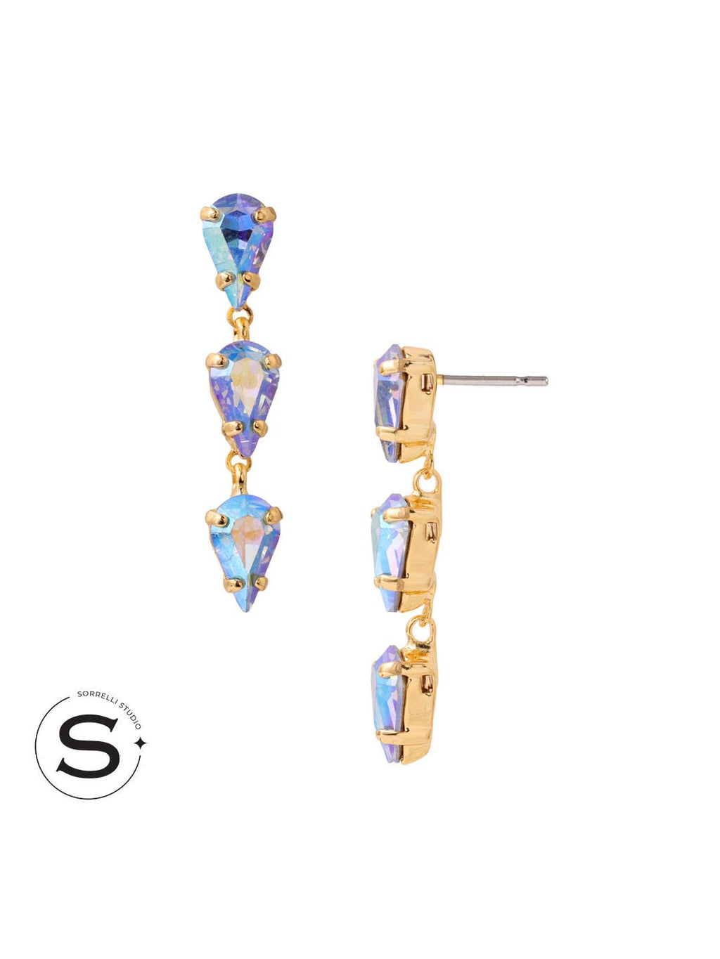 Studio Teardrop Dangle Earrings - 6EGH12BGLTS: Blue