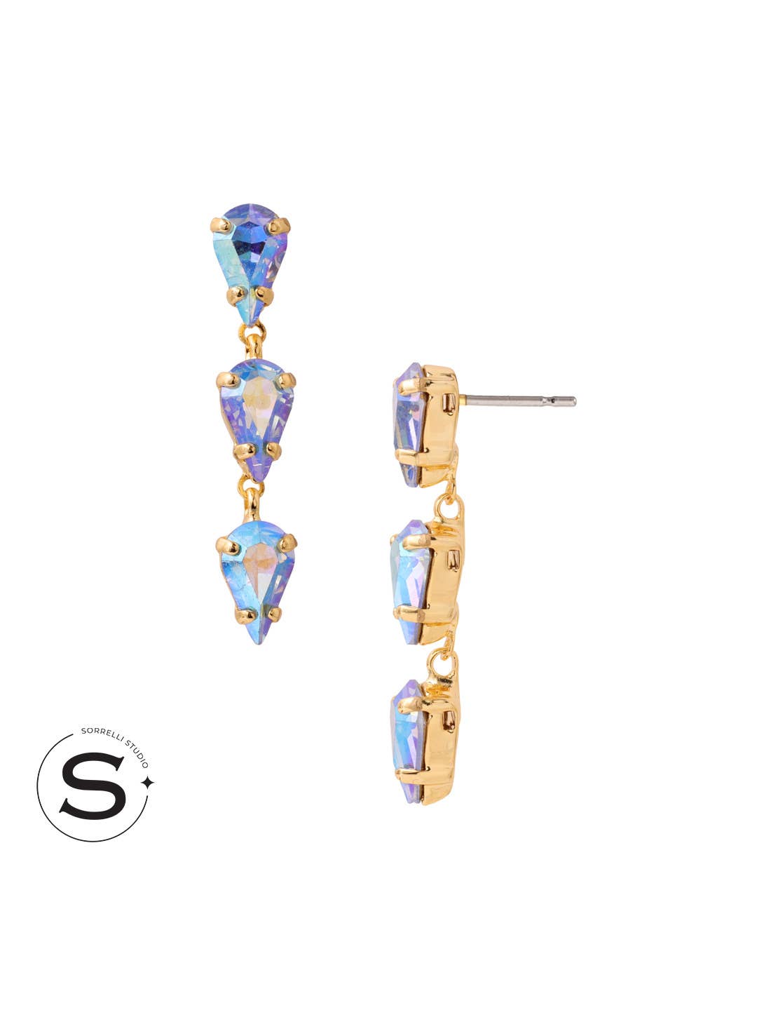 Studio Teardrop Dangle Earrings - 6EGH12BGLTS: Blue