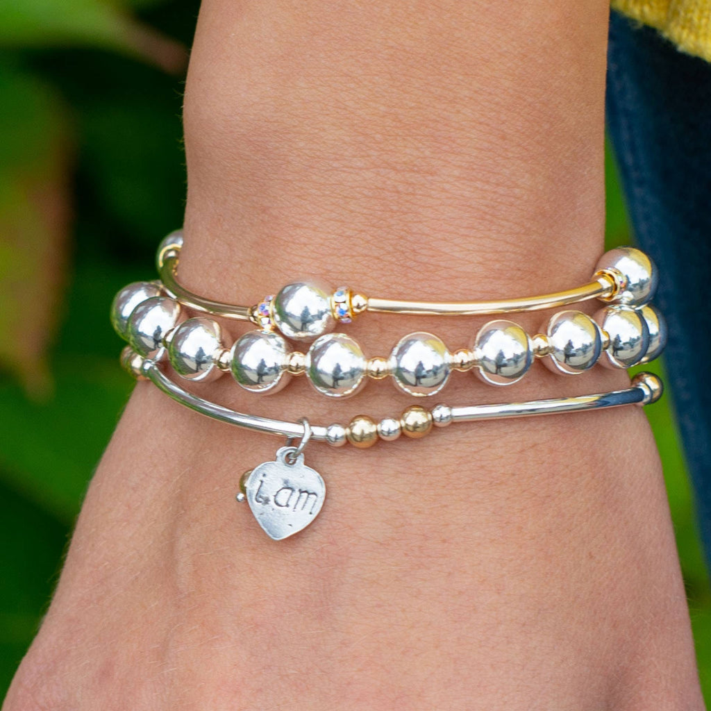 Count Your Blessings in Sterling Silver and Gold Filled: S