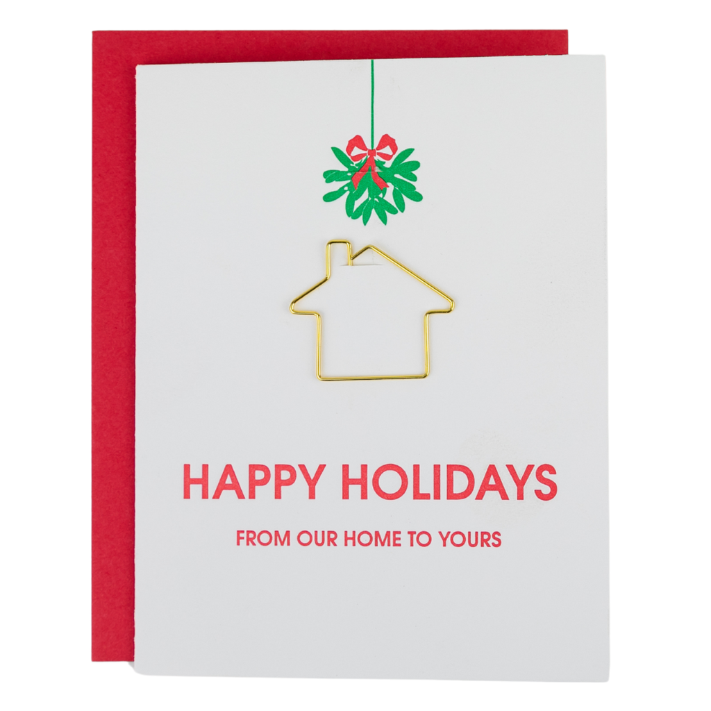 Happy Holidays From Our Home To Yours - Holiday Card