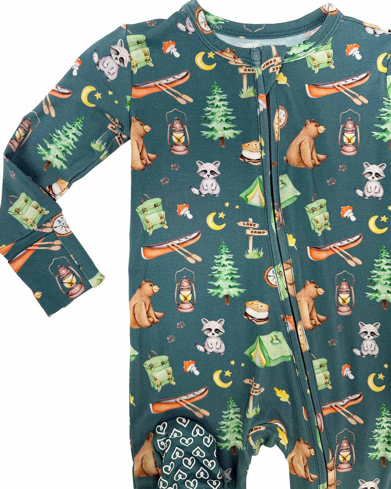 Wesley Zippered Footie