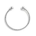 Cable Ball Baby Cuff Bracelet