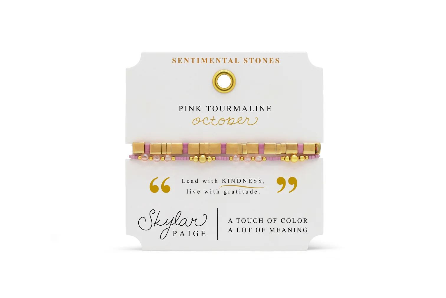 Sentimental Stones | October/Pink Tourmaline