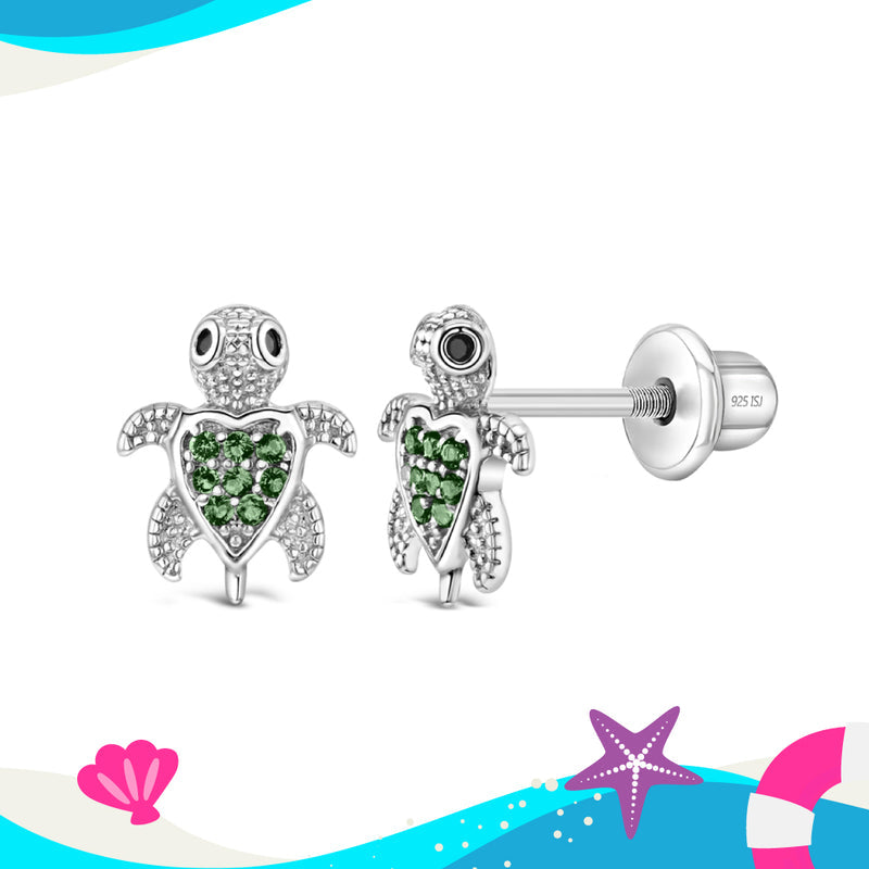 Adorable Turtle Girl Earrings