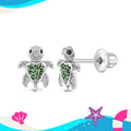 Adorable Turtle Girl Earrings