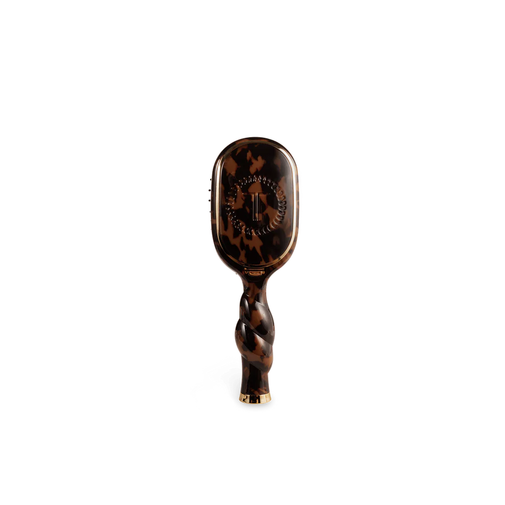 Mini Boar Bristle Hair Brush | Tortoise