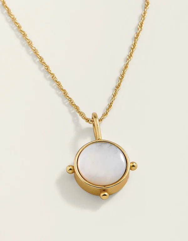 Barony Necklace 17" Mother-of-Pearl