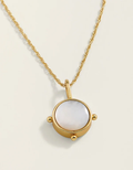 Barony Necklace 17" Mother-of-Pearl