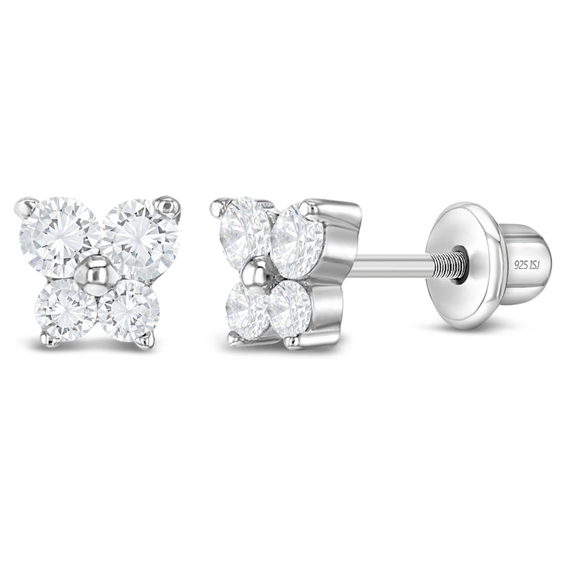 Teenie Tiny Butterfly Toddler Earrings