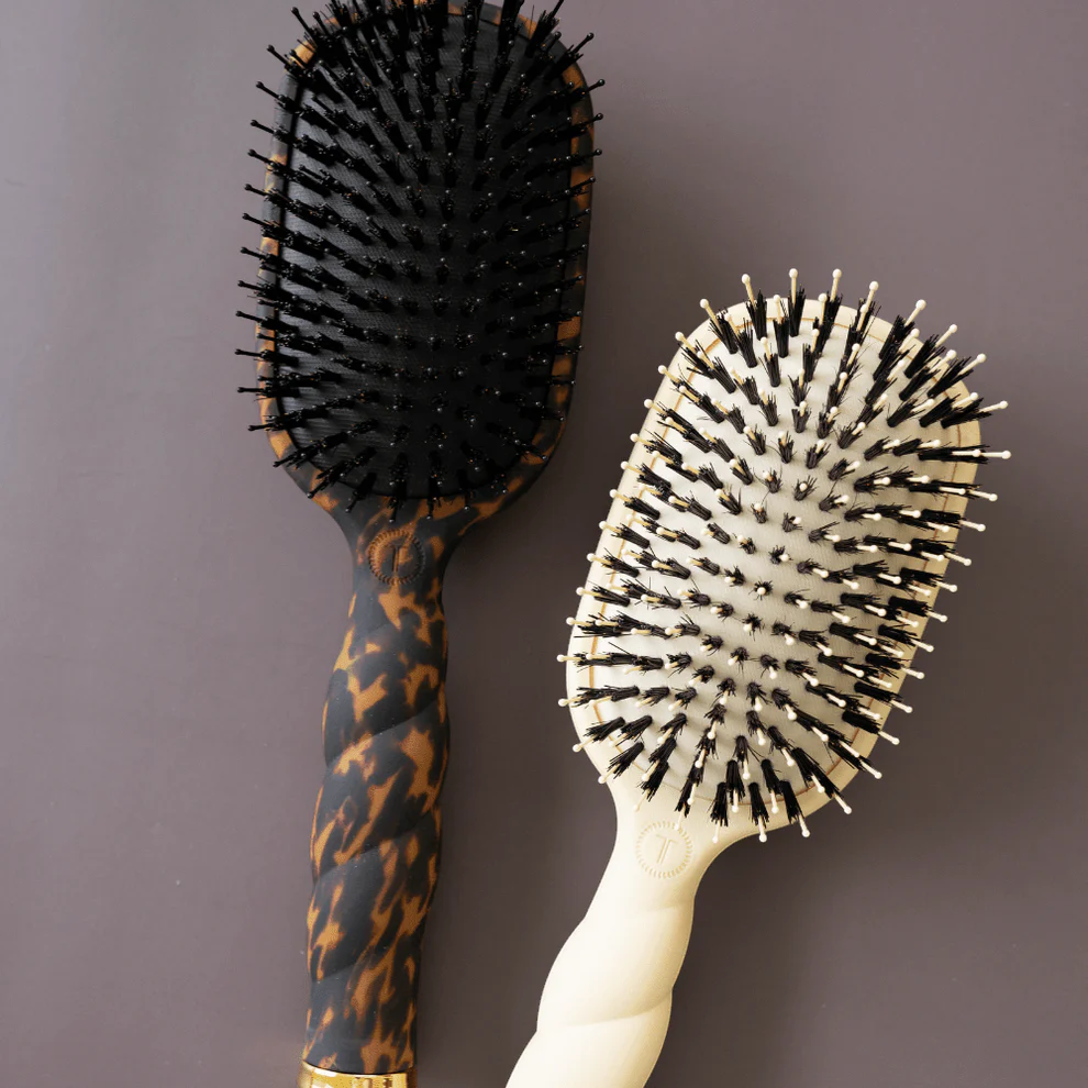 Boar Bristle Hair Brush | Tan