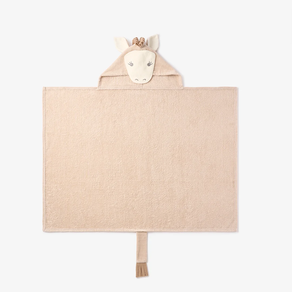 Pony Hooded Baby Bath Wrap