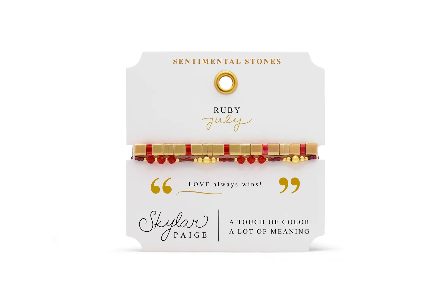 Sentimental Stones | July/Ruby