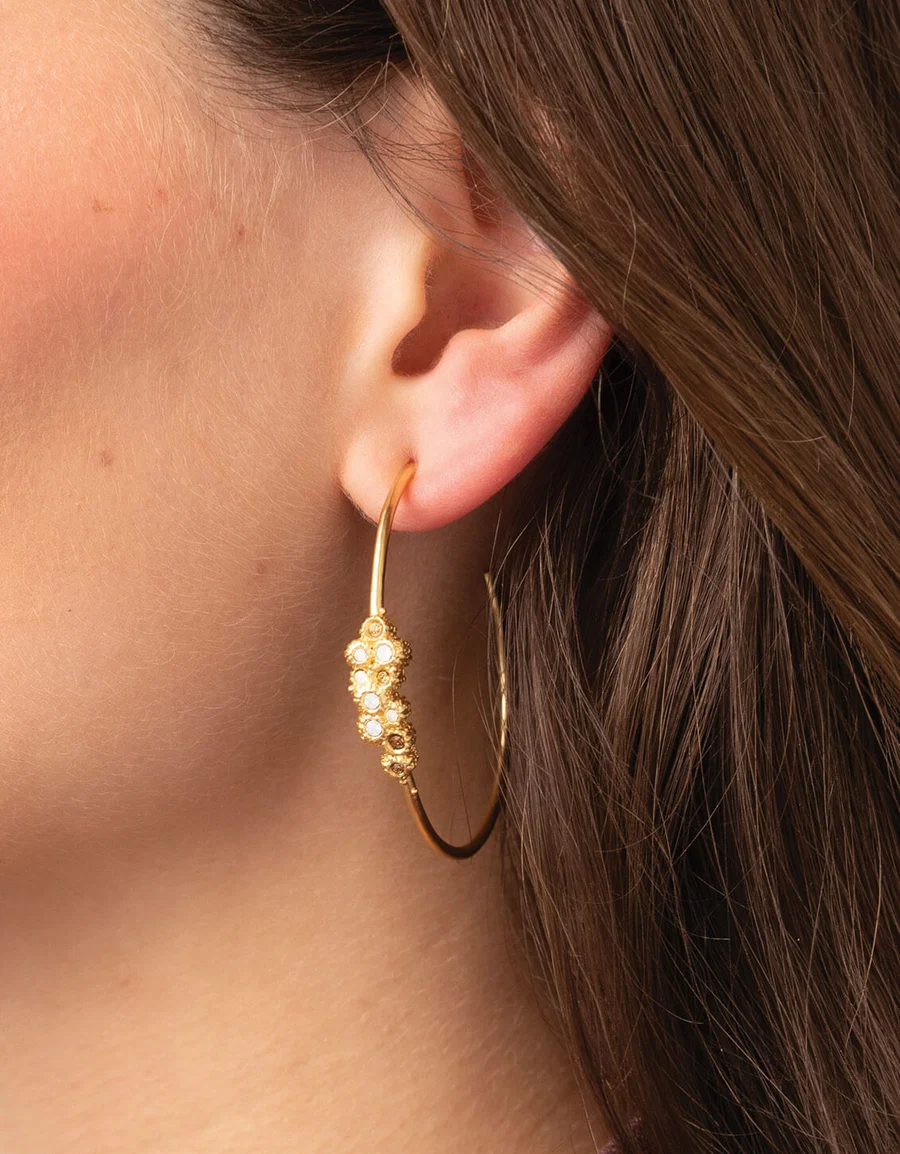 Vesper Hoop Earrings