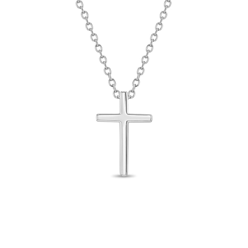 Small Cross Baby Pendant Necklace