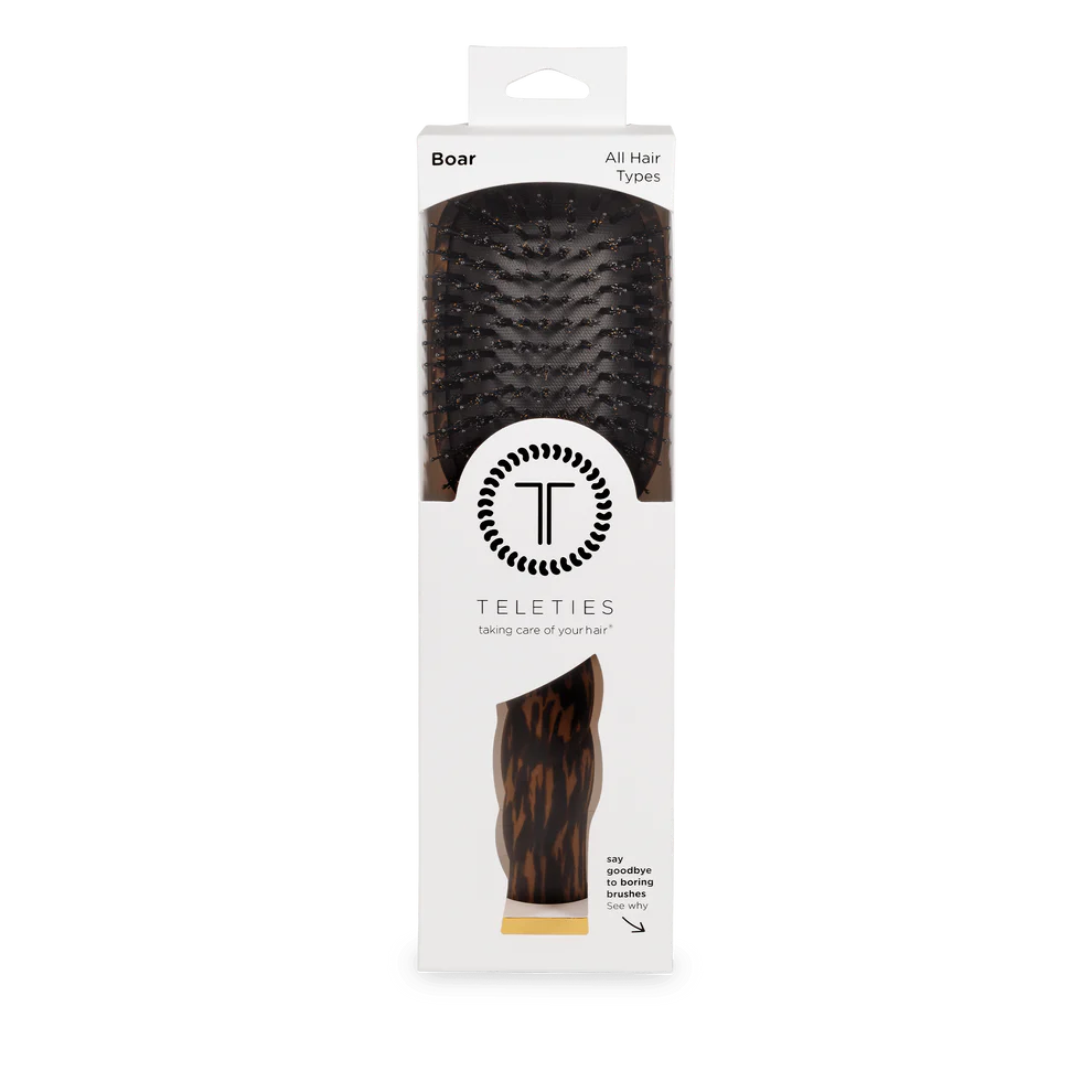 Boar Bristle Hair Brush | Tortoise