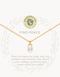 Sea La Vie Find Peace Necklace