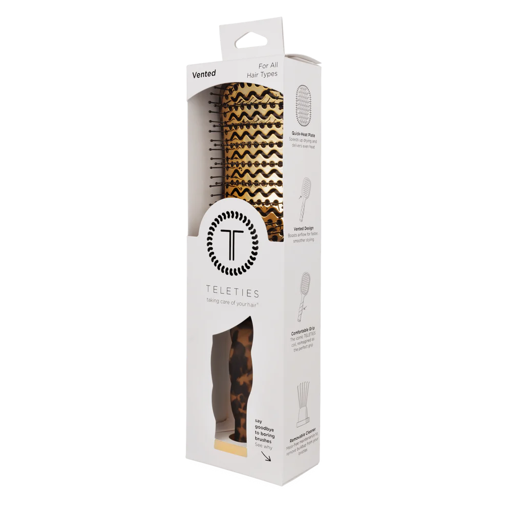 Vented Hair Brush | Tortoise