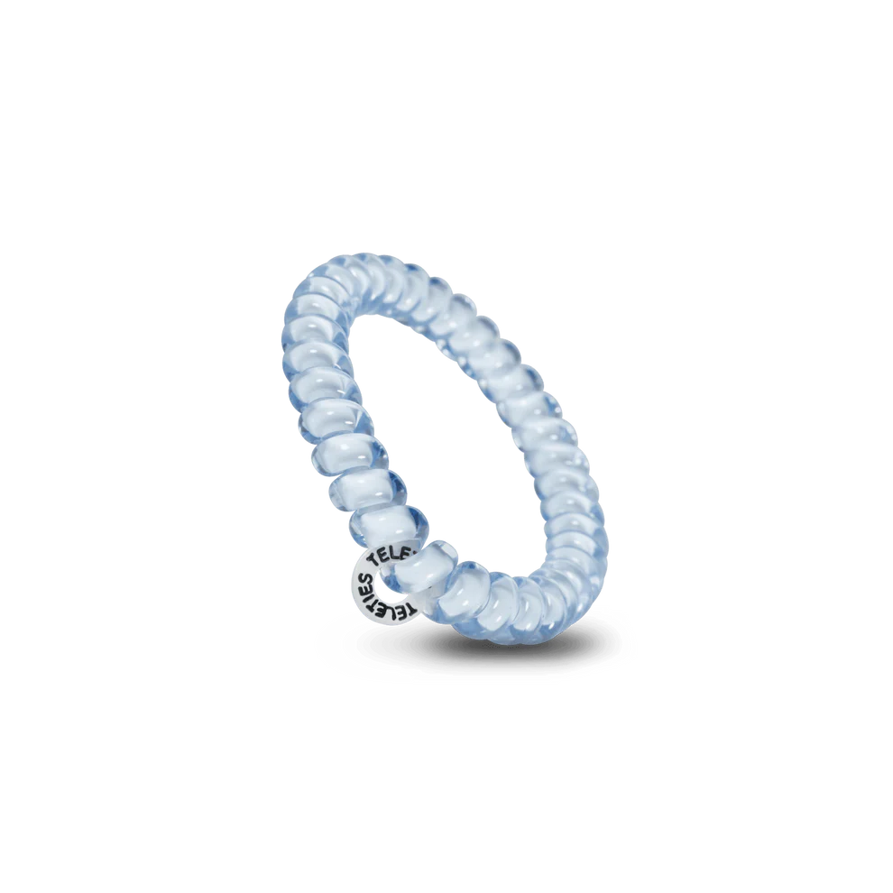 Washed Denim Large Hair Ties